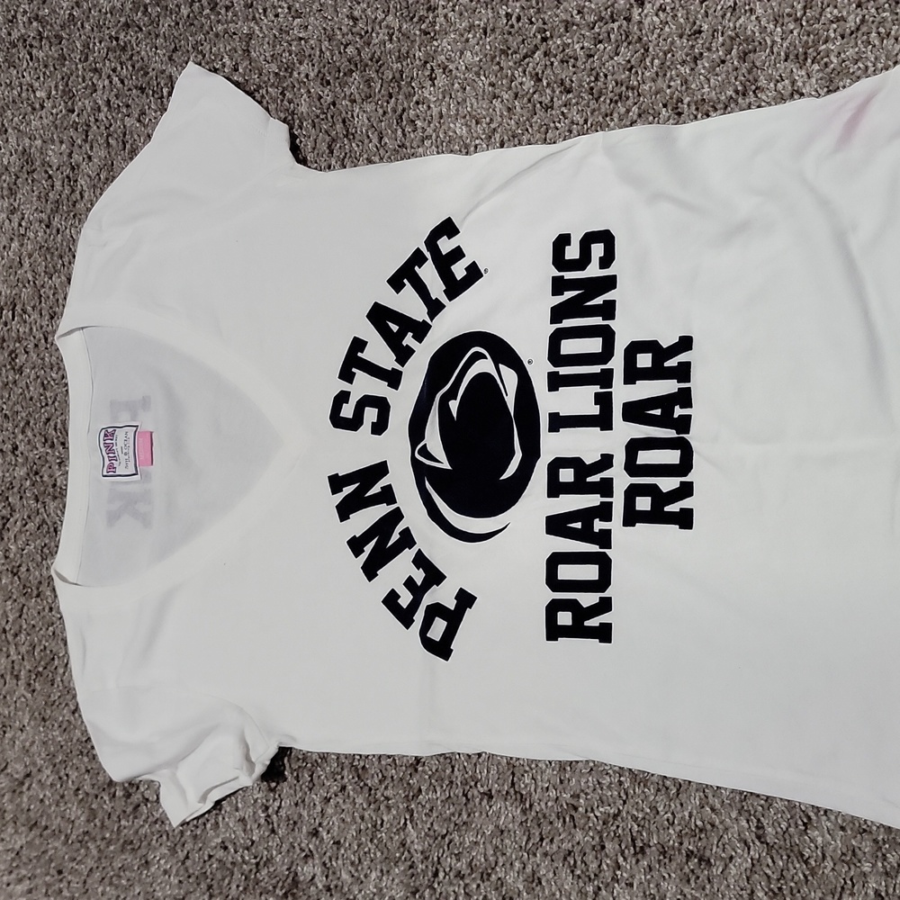 Vintage Pink V-Neck Tee